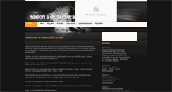 Desktop Screenshot of maskinobil.com